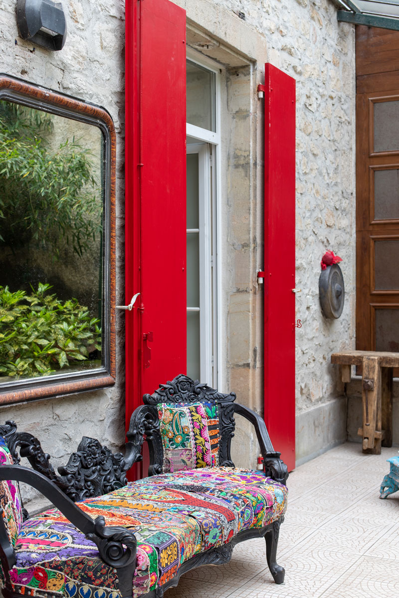 Espace Zen de la Terrasse du gîte du Guâ à Figeac